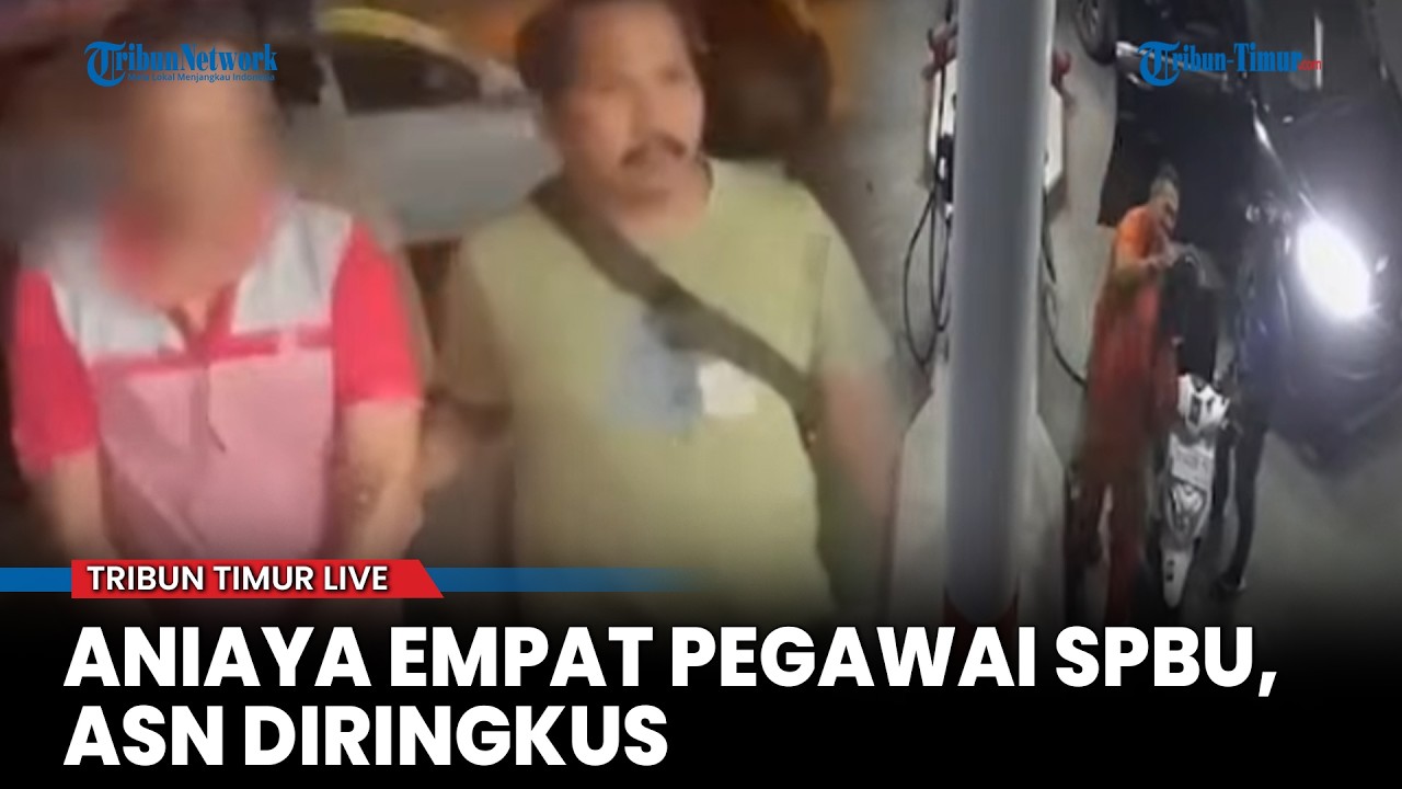 🔴 ASN Kecamatan Parengan Ditangkap Usai Aniaya Pegawai SPBU Tuban