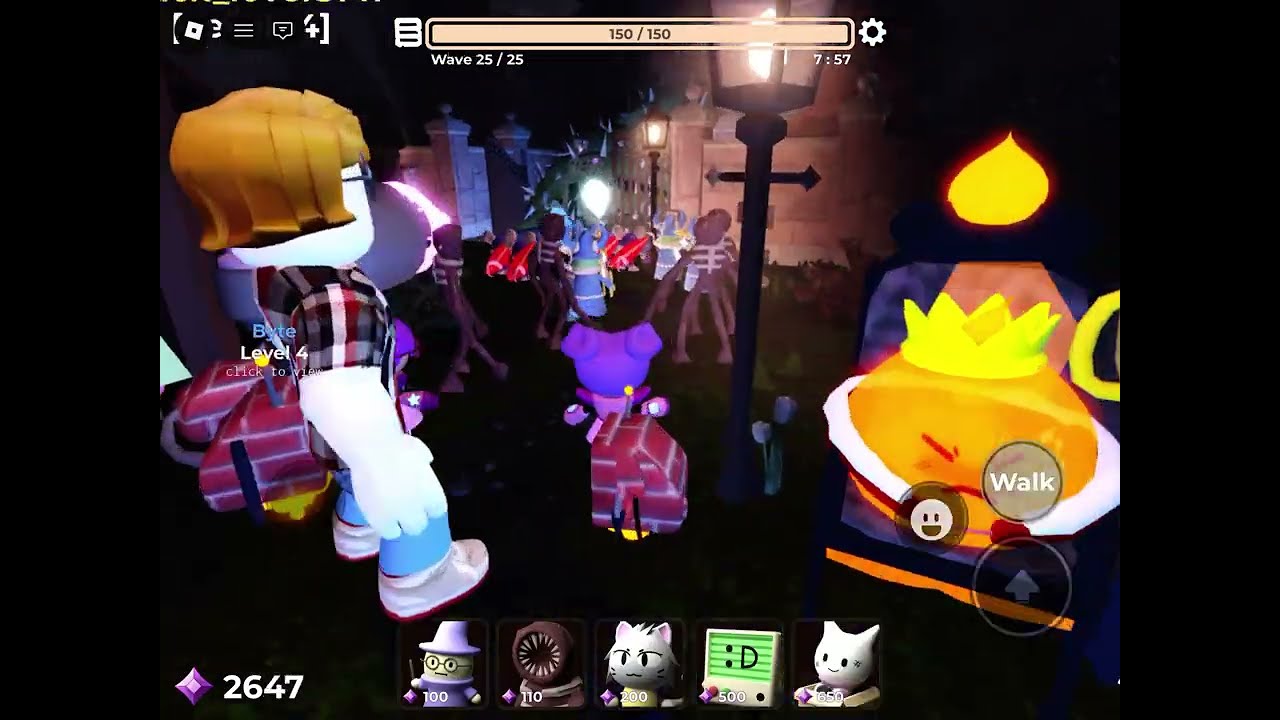 How to beat the out doors in tower hero’s on easy mode