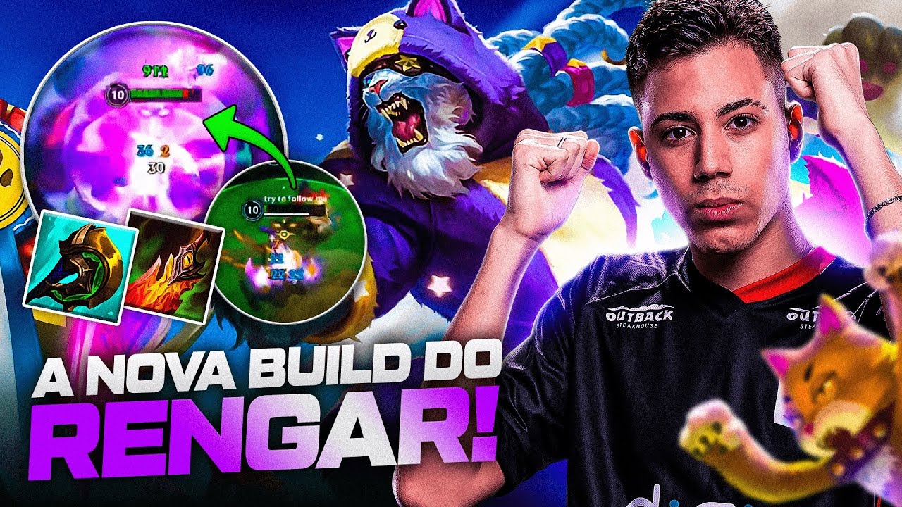 COM ESSA BUILD O RENGAR NÃO MORRE | RENGATO - WILD RIFT