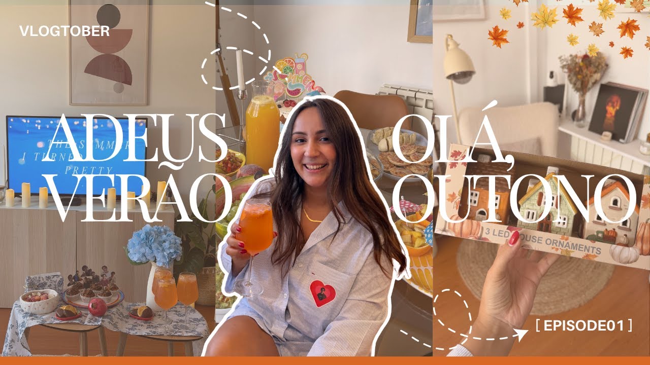 vlogtober #1 | festa e maratona de the summer i turned pretty ✨🧁 | isabel mota