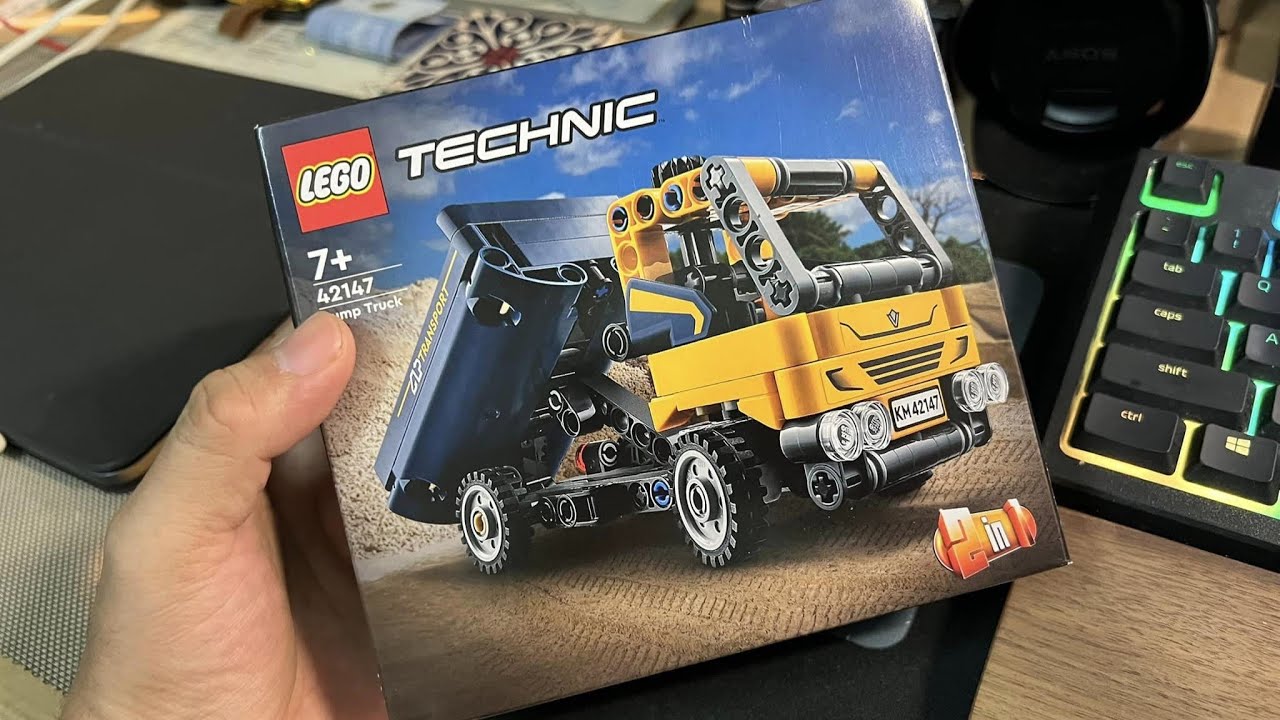 Unboxing and Build LEGO 42147 Dump Truck LEGO Technic #malaysia #lego #technic #dumptruck