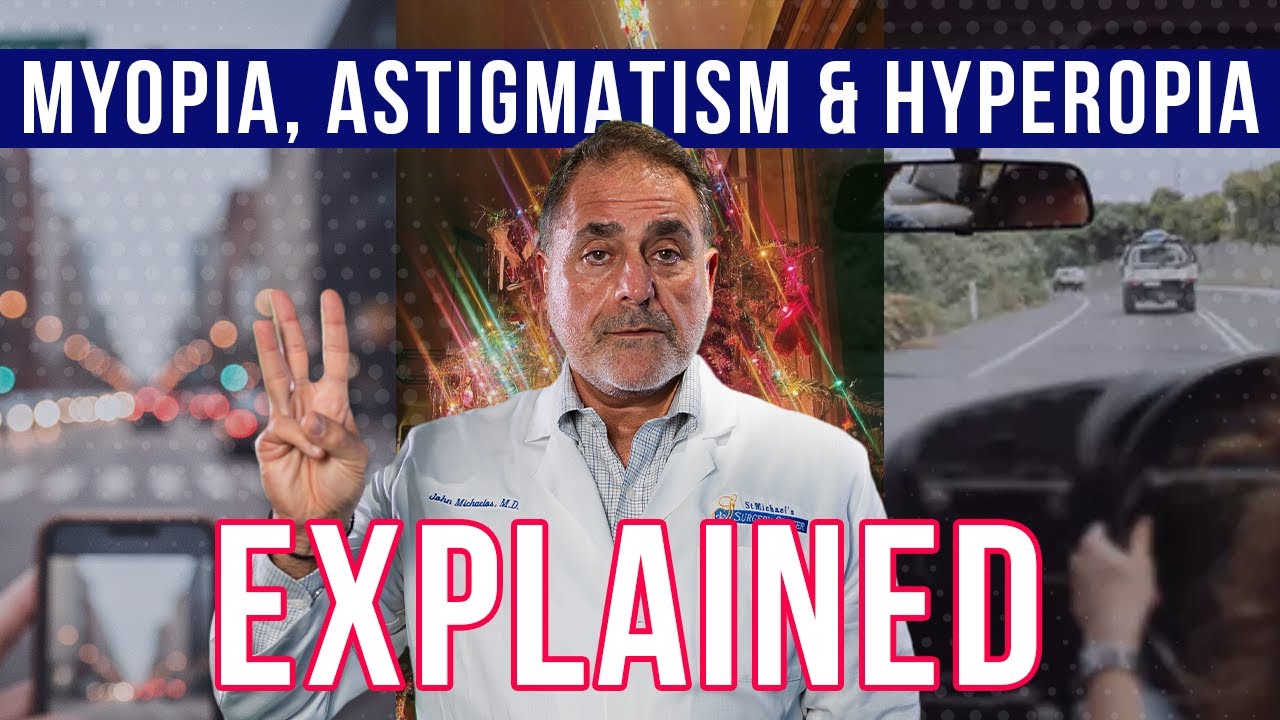Myopia, Hyperopia, and Astigmatism - What's Actually Wrong With Your Eyes?