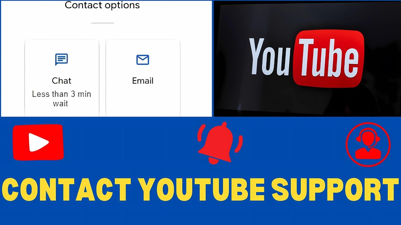 How to contact youtube customer support 2024 | Sigle click chat support.