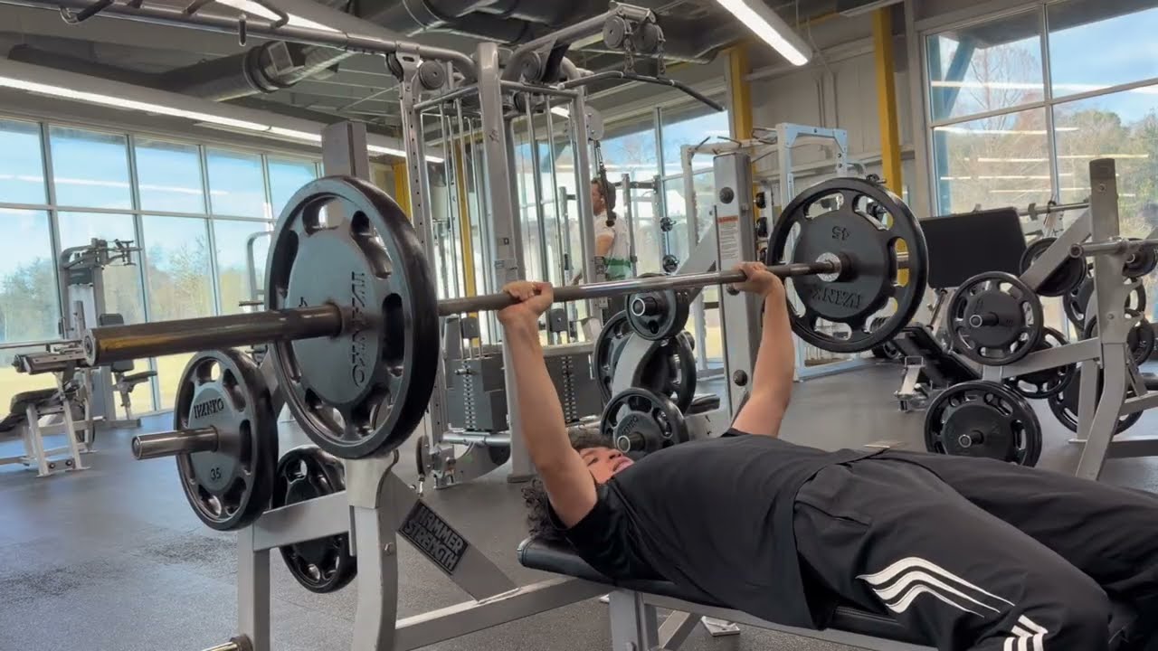 Push Day Workout at 16