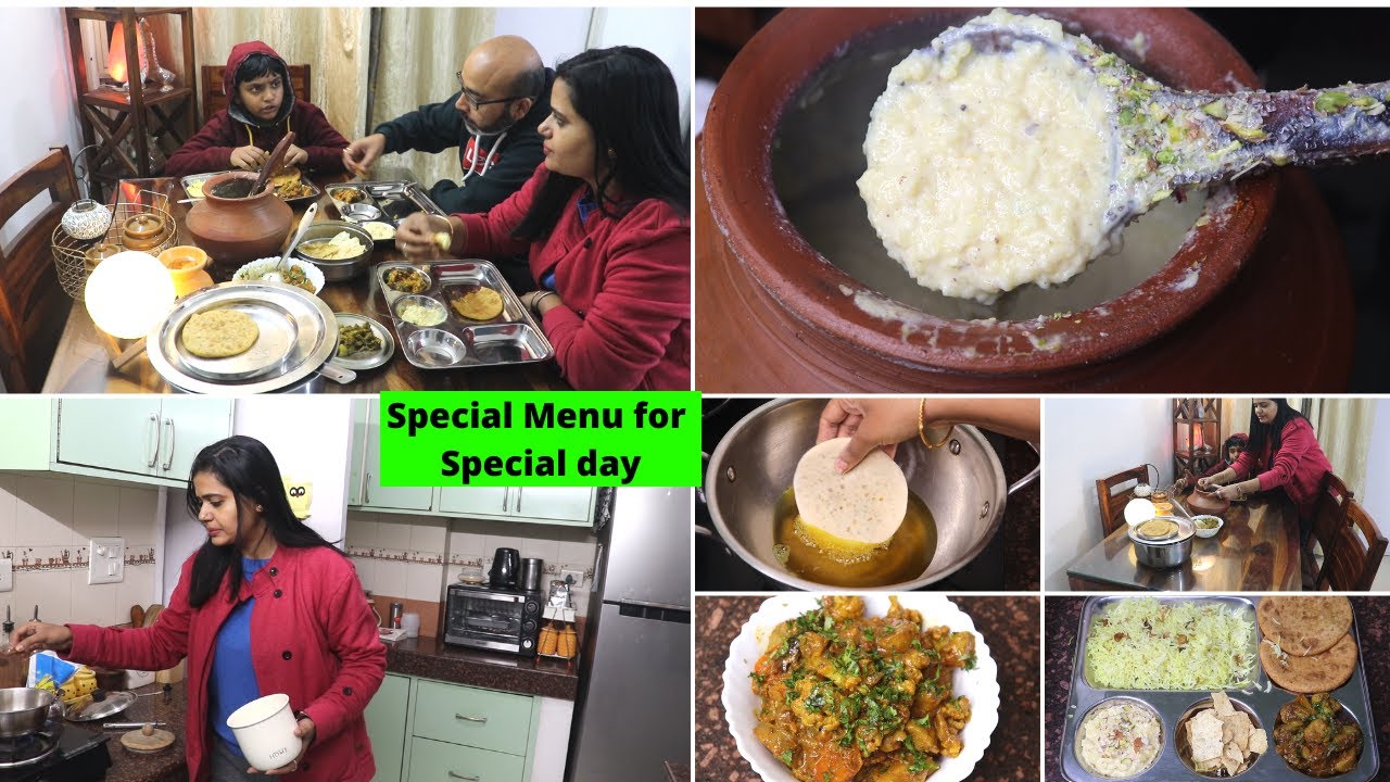 Special Menu For Spl Day | Kitchen ke liye kuchh NEW | KACHORI-SABJI | MATKA KESAR KHEER |hindi vlog