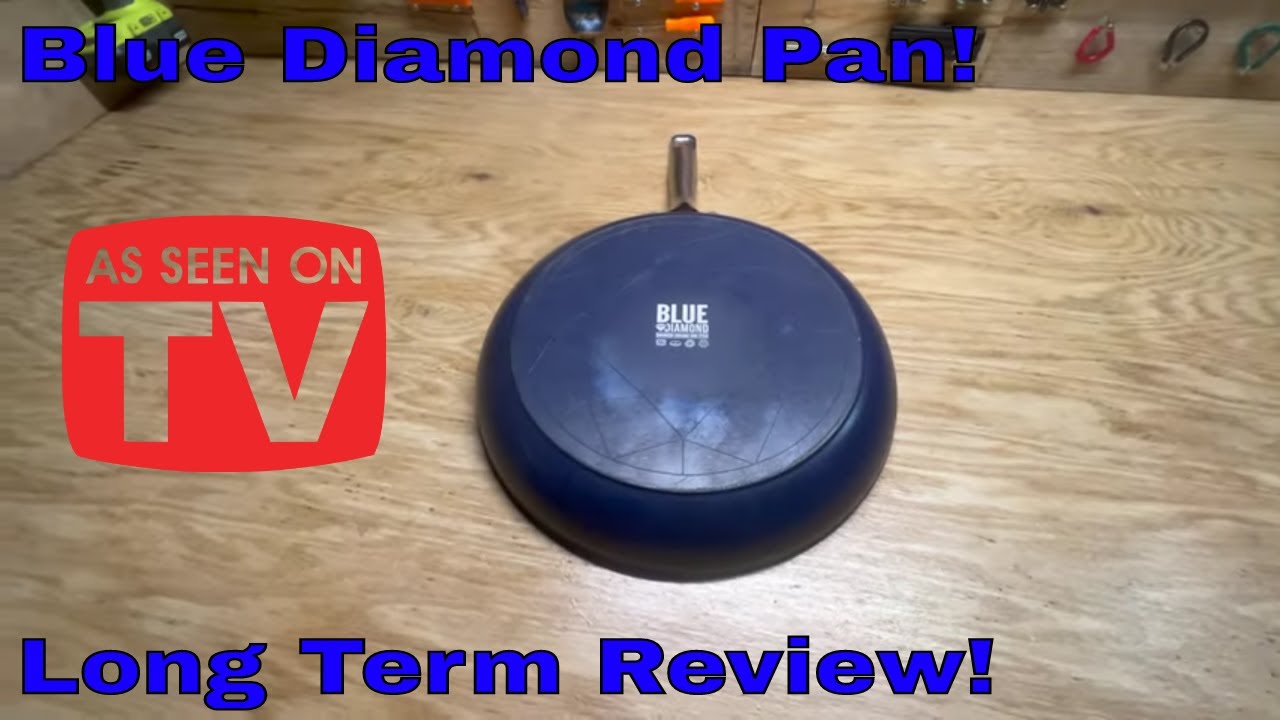 Blue Diamond Frying Pan Long Term Review! As Seen on TV! Is this the Best Frying Pan! Blue Diamond!