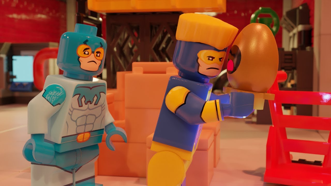 Blue and Gold! - LEGO Blender Animation
