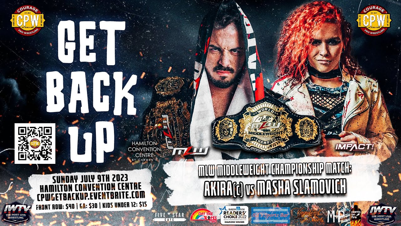 FREE MATCH | AKIRA(c) v MASHA SLAMOVICH | MLW Middleweight Championship