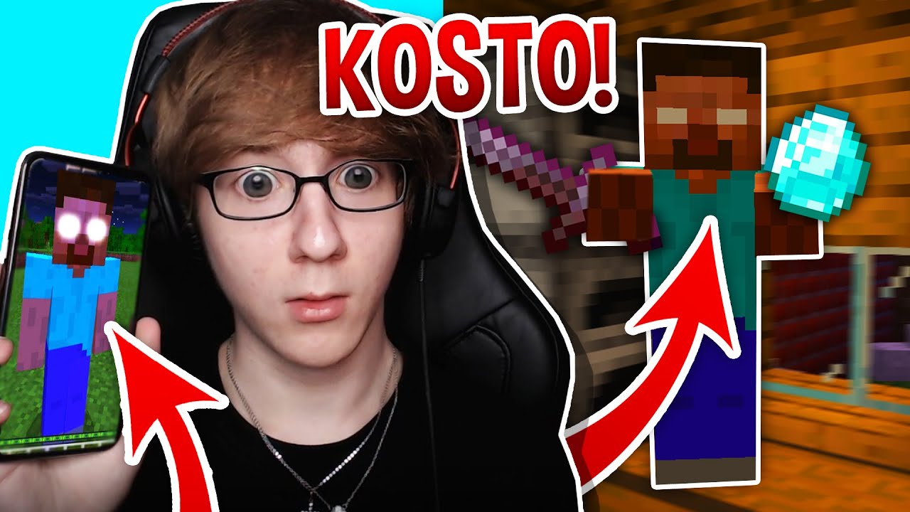 HEROBRINE KOSTI MULLE KUN TEIN T&Auml;M&Auml;N... *iso virhe*