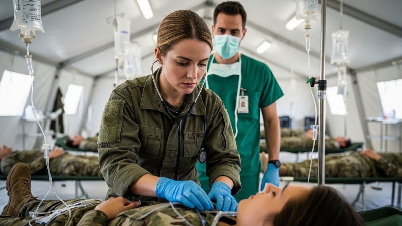 Sie ist doch nur eine Krankenschwester“, spottete der Chirurg  Doch dann enthüllte ein verwundeter S