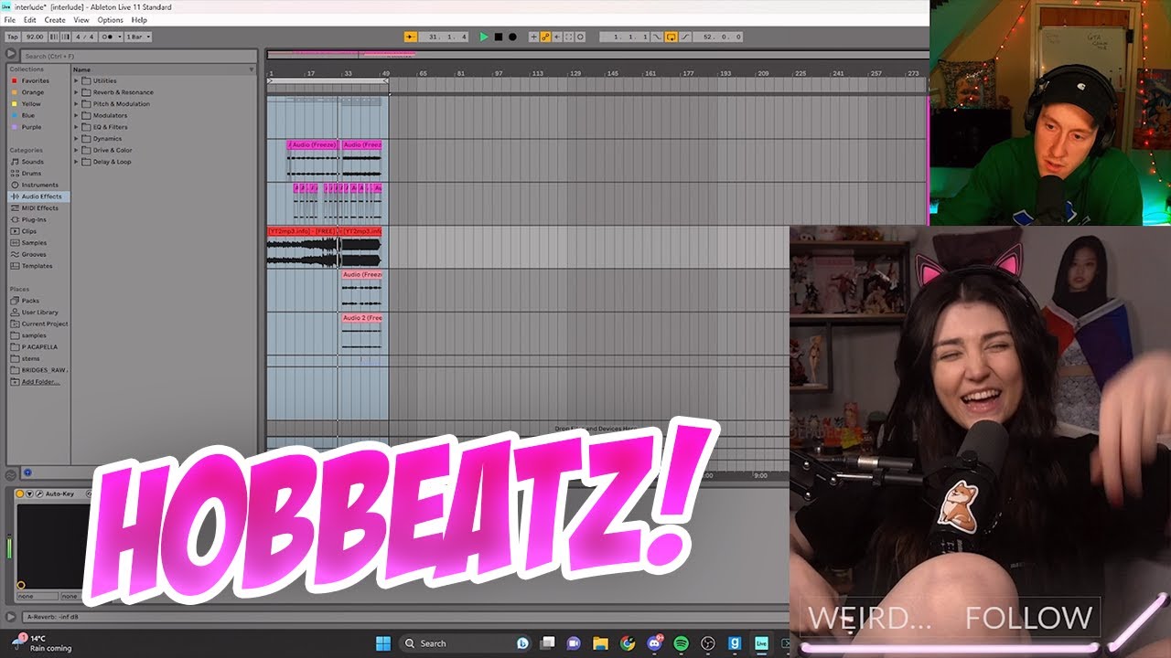 Wolfabelle REACTS To Louu's MUSIC, Tommy T Using /MENU And More...! | Mandem NoPixel GTA RP