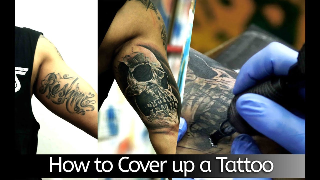 How to  Cover Up  a Tattoo | Tattoo Tutorial - part - 14