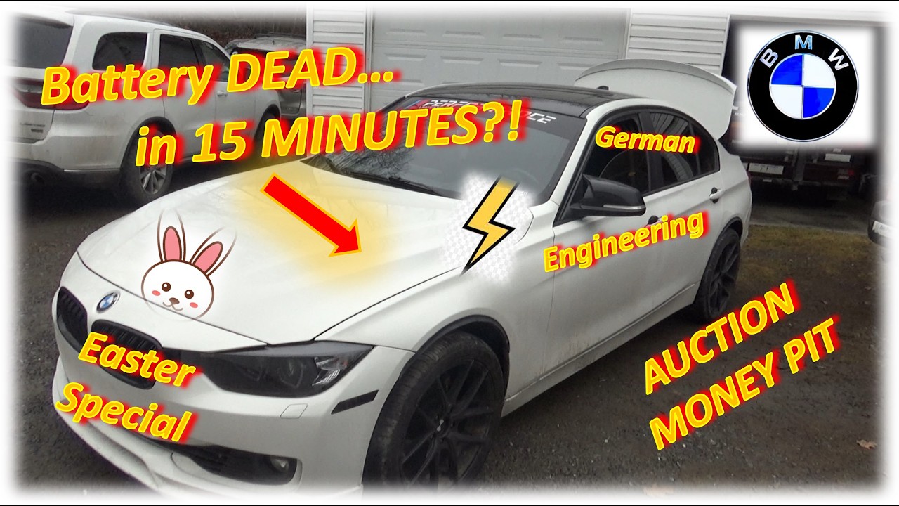 BMW разряжает аккумулятор (и опустошает кошелек клиента) за 15 минут?! ('15 328i)