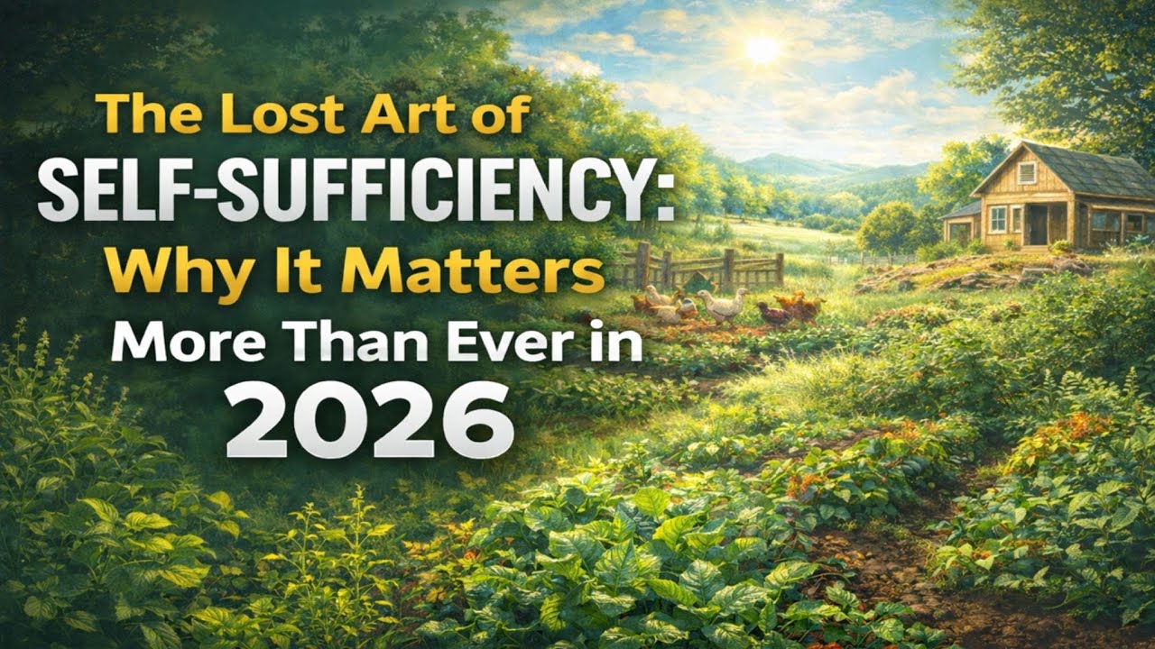 The Lost Art of Self-Sufficiency: Why It Matters More Than Ever in 2026