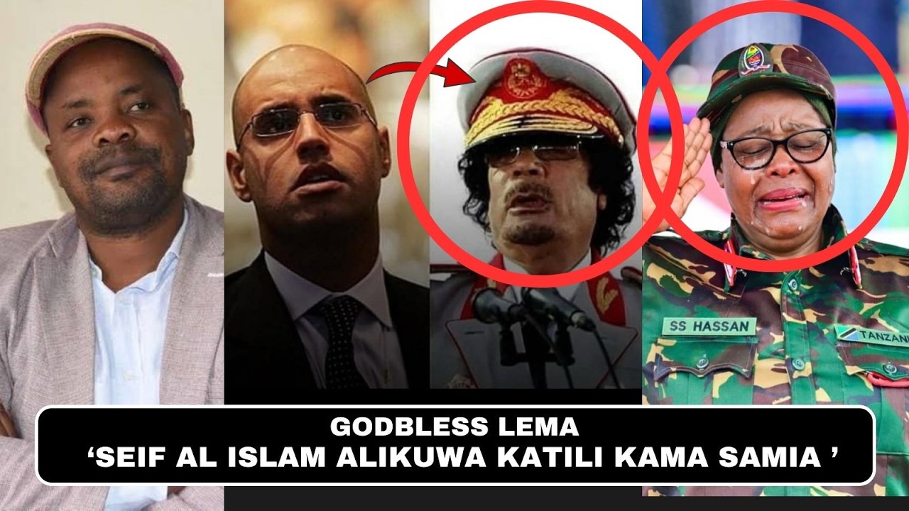 GODBLESS Lema Amfananisha Rais Samia Na Katili Gaddafi Na Mwanawe. Watanzania Wahoji