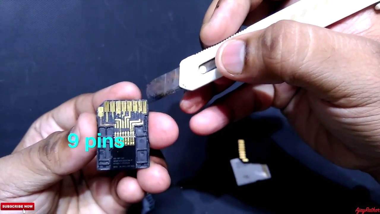 What's inside SD card adapter