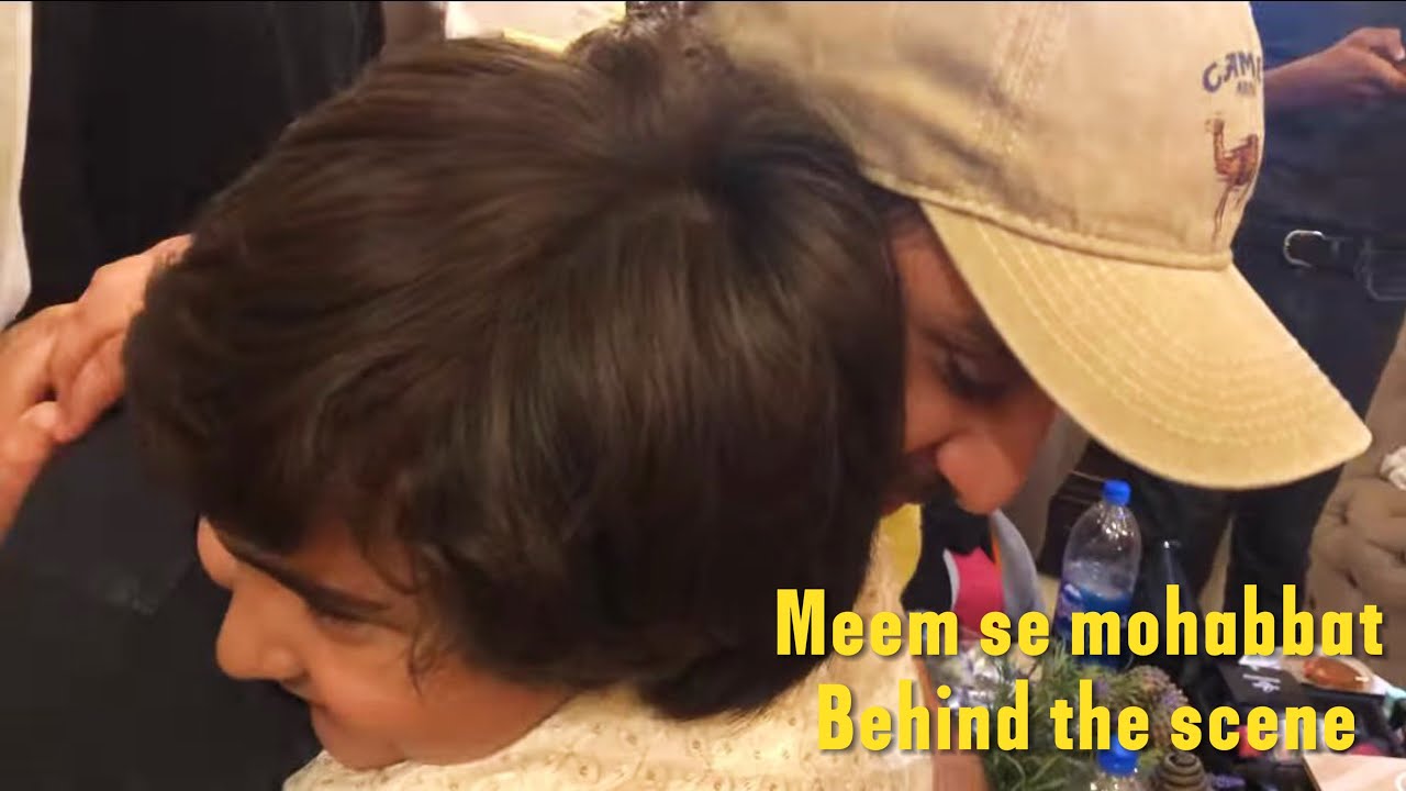 Meem Se Mohabbat❤️ Behind the scene😍❤️ Ahad raza mir and Dananeer Mobeen❤️
