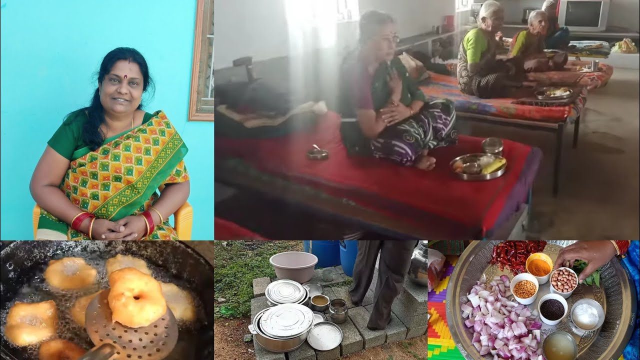 ఆశ్రమంలో vlog# రాగి సరి# అన్నదానం # 9441315536# old age home.