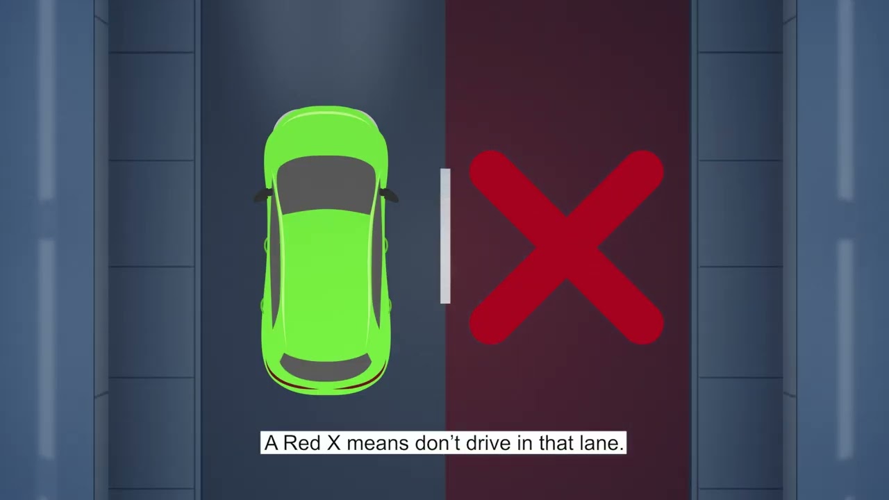 What to Do If There's a Red X Sign in a Tunnel | Tunnel Safety Tips