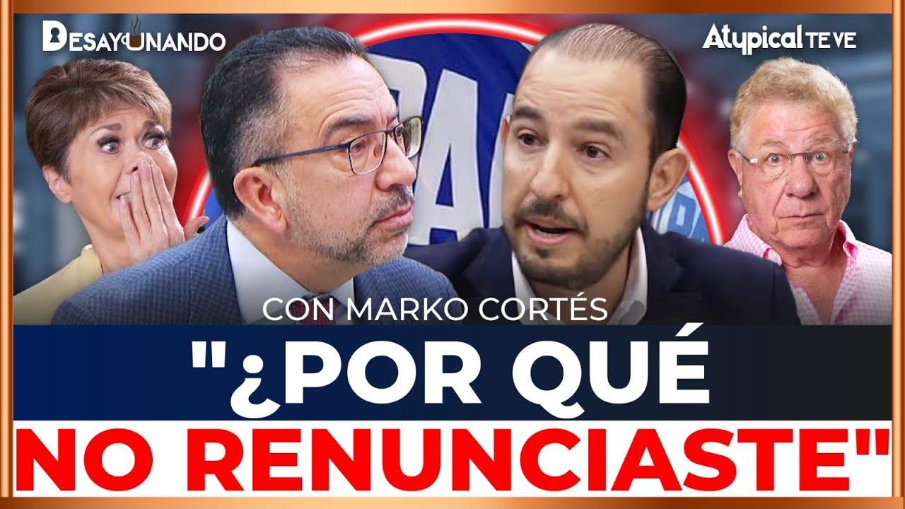 ¡PLEITAZO! JAVIER LOZANO y MARKO CORTÉS se dan CON TODO: 