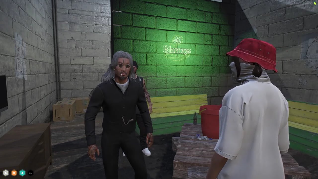 CJ reaction to Lang joking about her fashion - NoPixel 4.0