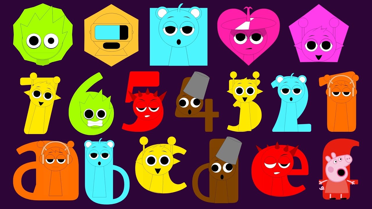 Sprunki Complete Learning Video for Kids | ABCs, Numbers, Colors, Shapes & Phonics Compilation