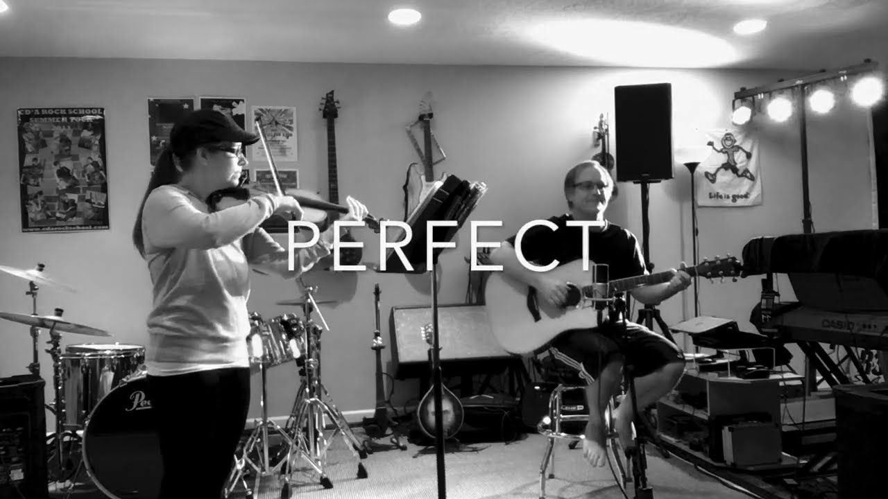 Perfect ~ Ed Sheeran ~ Cover By Prairie Fire Duo