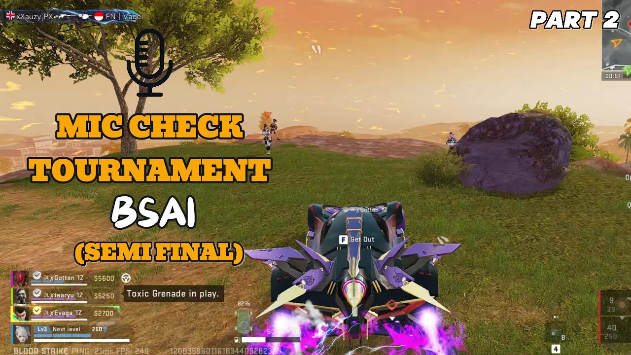 BLOOD STRIKE - MIC CHECK TOURNAMENT BSAI SEMI-FINAL PART 2 - FULL WIN
