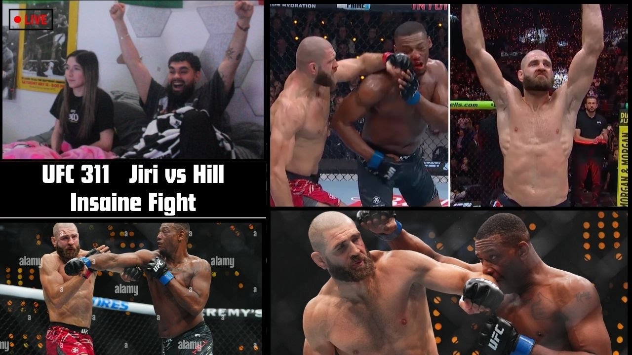 Jiri Prochazka Vs Jamal Hill UFC 311 - Live Reaction