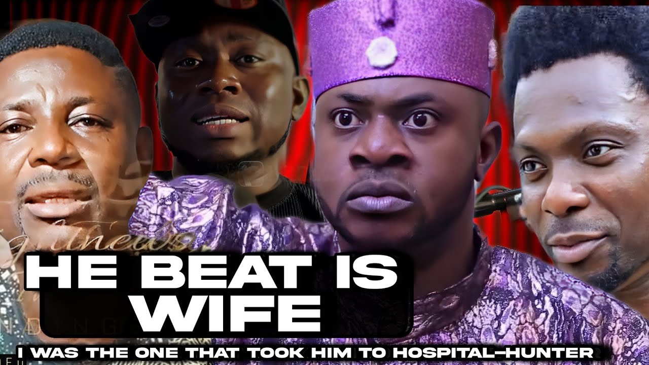 HE BεAT IS WIFE AND I TOOK HIM AND IS WIFE TO HOSPITAL FOR TREATMENT-HUNTER SPEAK POSTER,KUNLE AFOD,