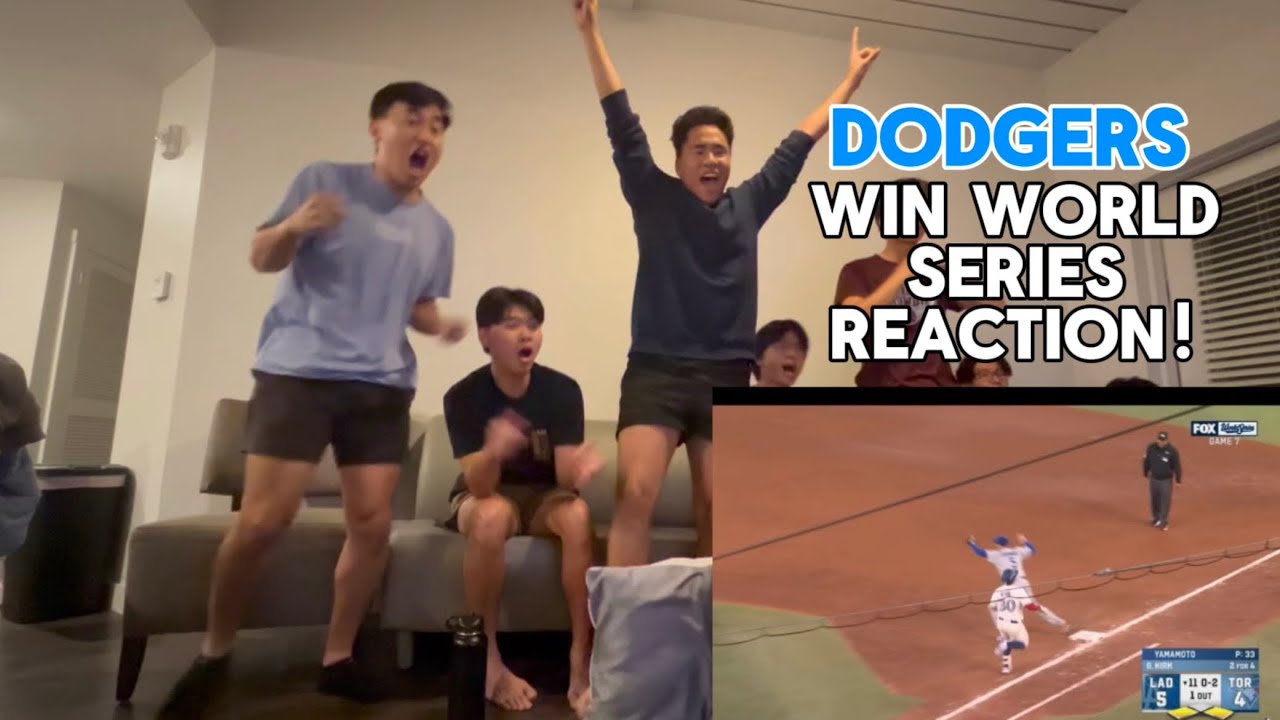 INSANE LOS ANGELES DODGERS VS TORONTO BLUE JAYS GAME 7 ENDING REACTION! | WORLD SERIES 2025!