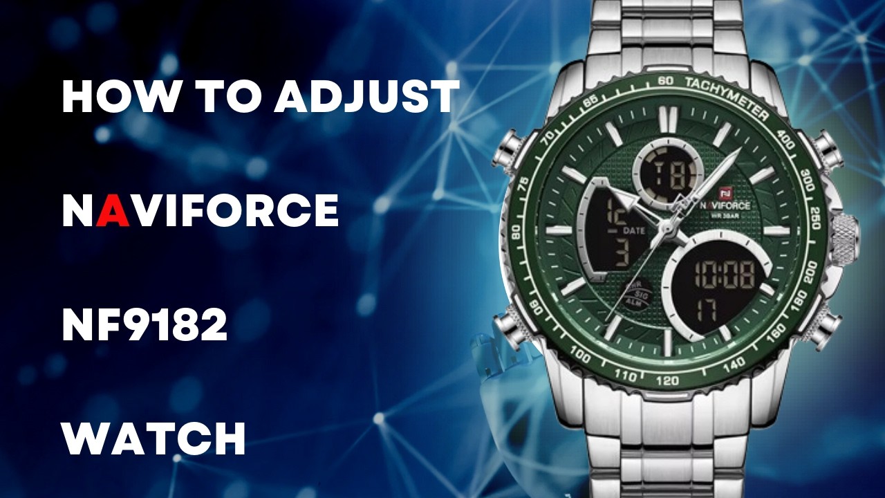 NAVIFORCE NF9182 Watch Review | Setup, Chronograph & Features