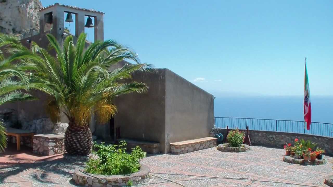 Madonna Della Rocca, Taormina, Sicily, Italy, HD