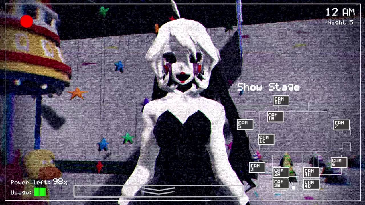 [MMD] [FNAF 2] [Test Model] Puppet Mary's Theme
