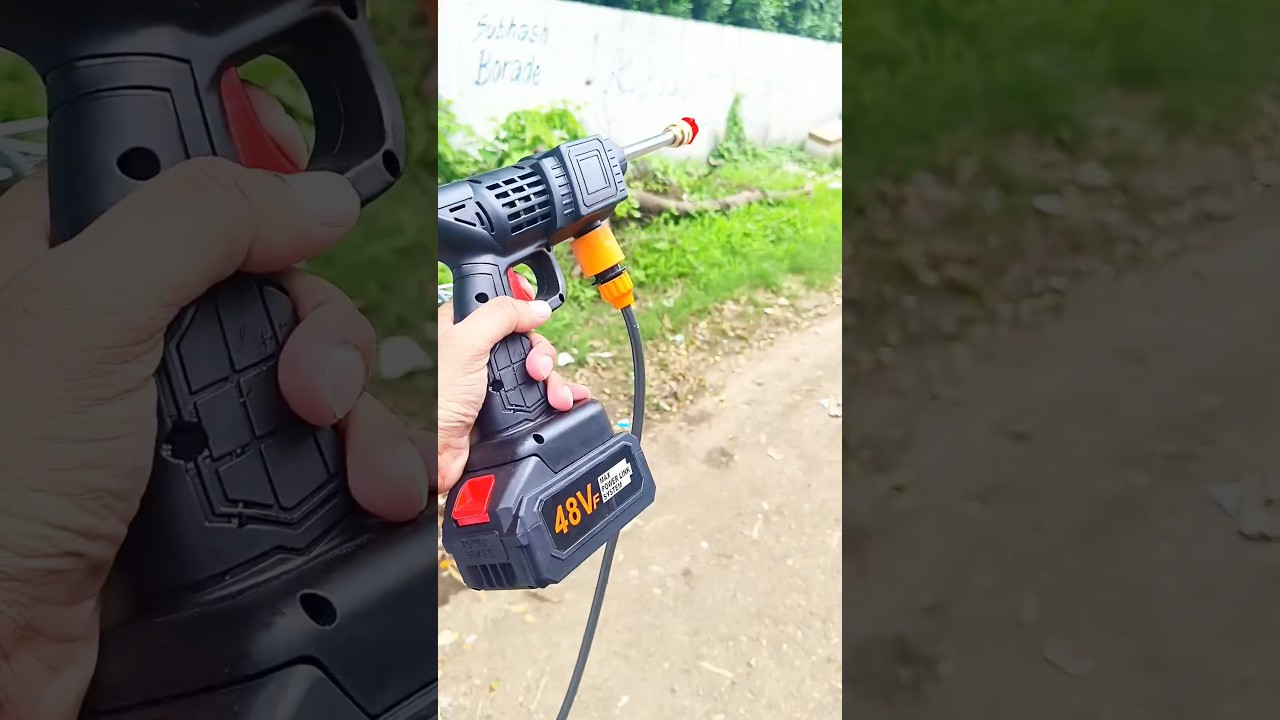 Cordless Water Gun kit | #tools #machine #watergun #cleaning #kids #fun#asmr