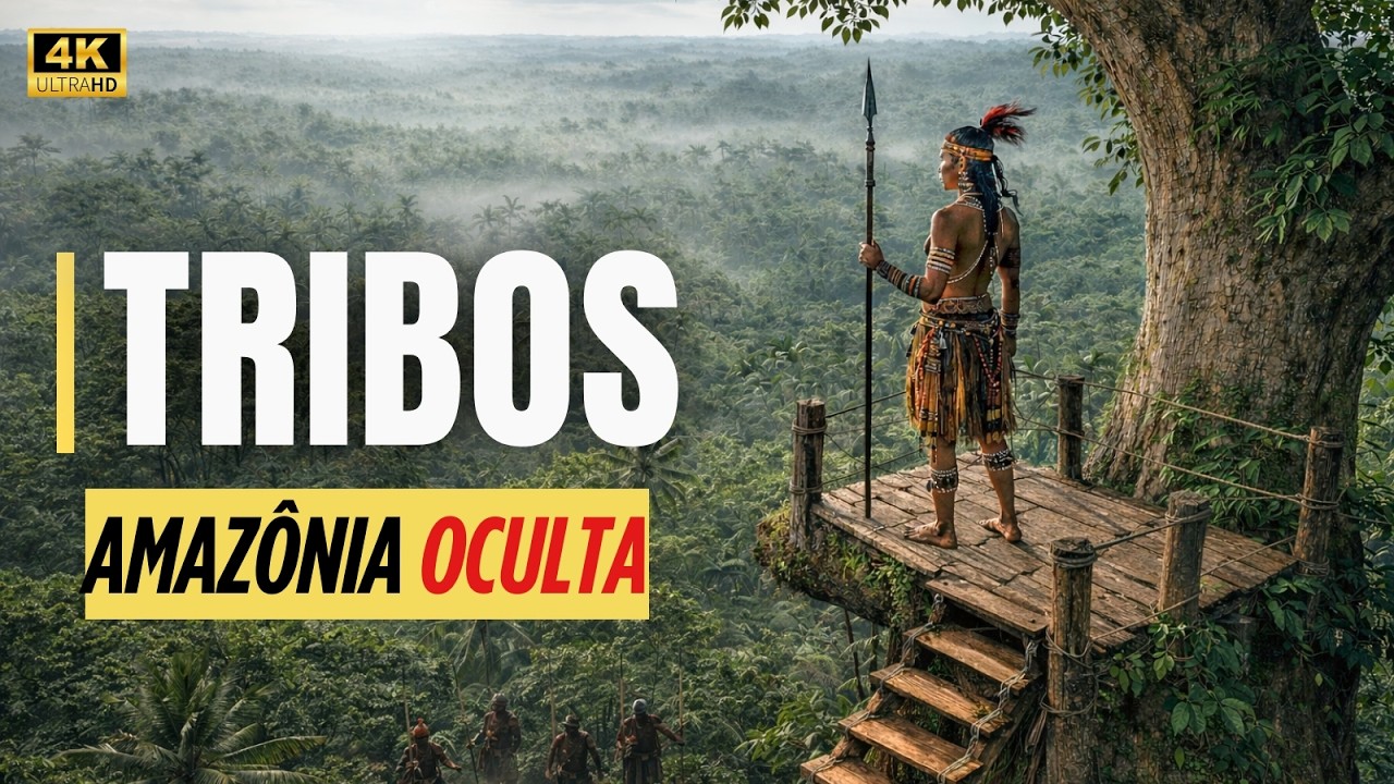 A Verdade Oculta das 5 Tribos que Sobrevivem nas Florestas da Amazônia | Documentário Completo