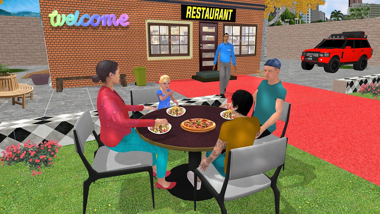 Happy Family Summer Vacation Games 3D|| Android Gameplay #gameplaywalkthrough   #playongaming