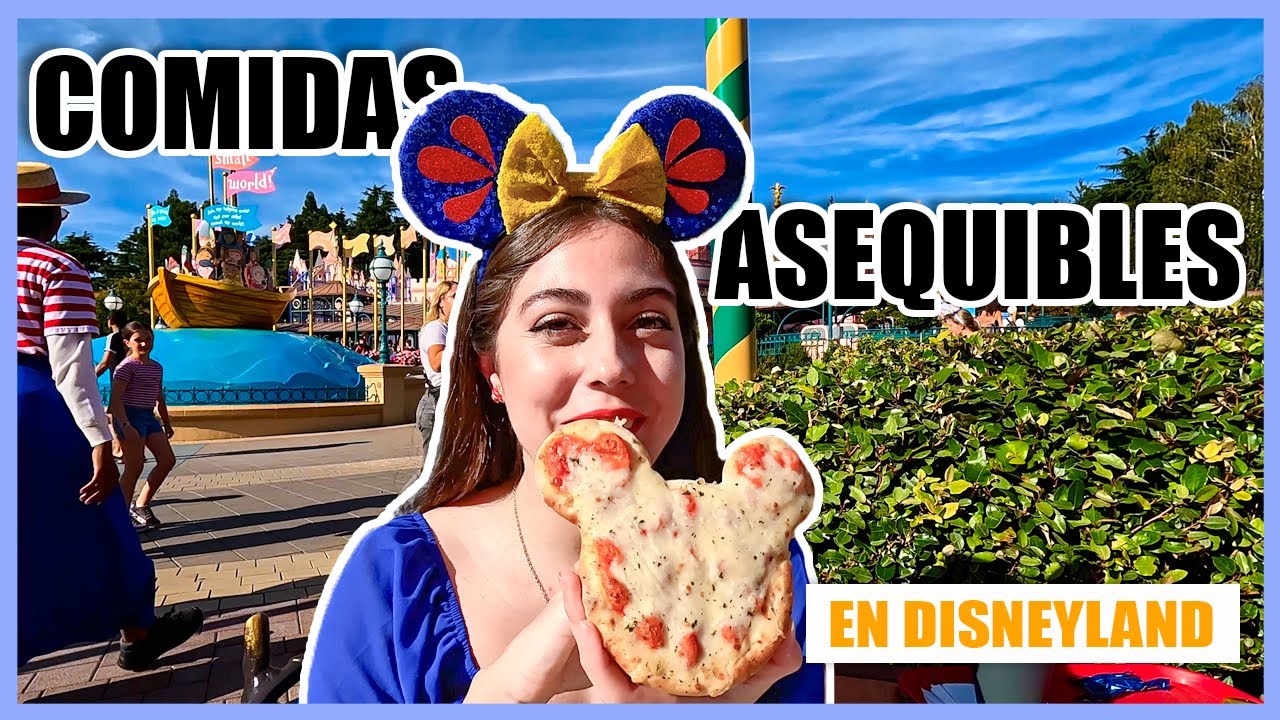 Comida barata dentro de Disneyland Paris 🍔✨ | Tatiana Esteban