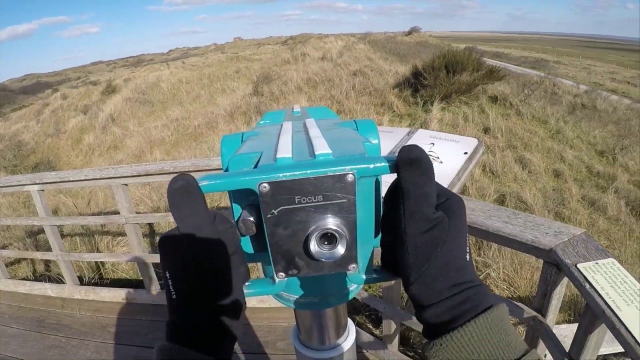 Virtuelle Fahrradtour zum Flughafen auf Juist