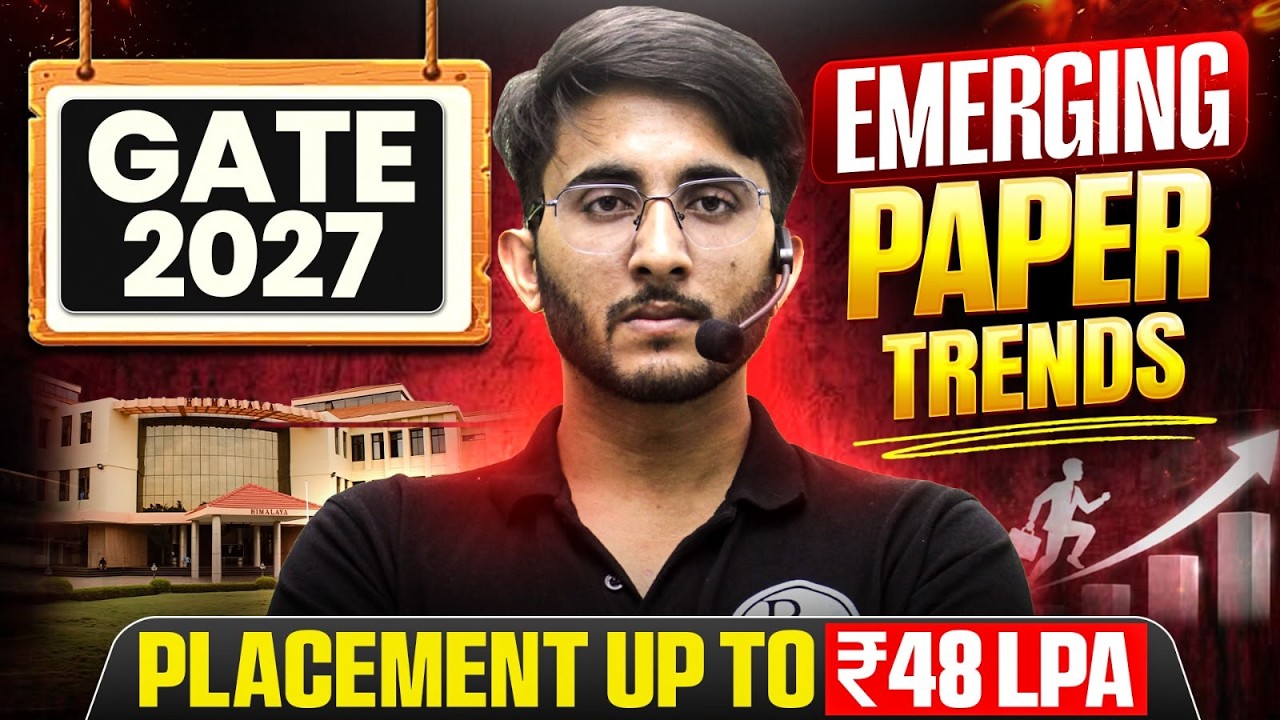 GATE 2027 Emerging Paper | Placement Up to ₹48 LPA | Career Scope, Jobs & Future Trends Explained