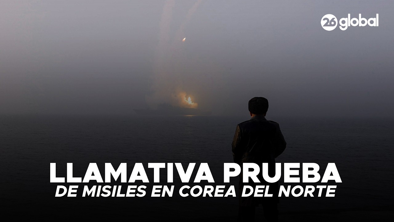 🚨 NUEVO MISIL | Corea del Norte prueba nuevo misil mientras el mundo mira a Medio Oriente #26global
