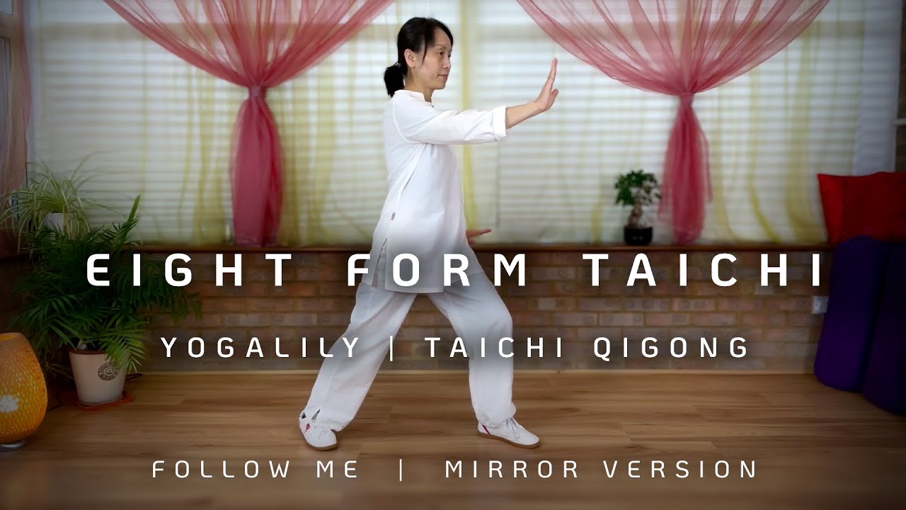 8 Form Tai Chi | Yang Style | Follow Me Mirror Version | 八式太极拳
