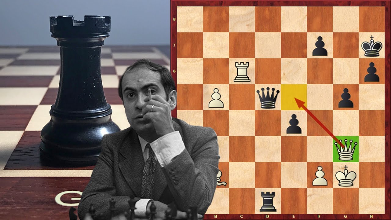 Seeing Tal’s Move Smyslov Slams The Clock And Throws Down The Pieces