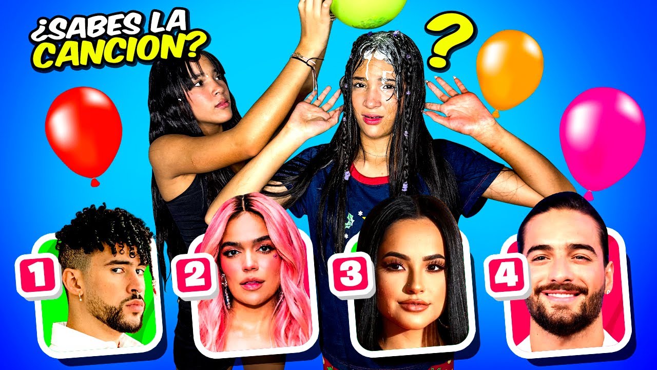 si no te sabes la cancion te exploto un globo