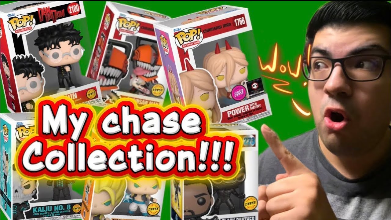 Showing off my Funko pop chase collection!!! (And announcements!!)