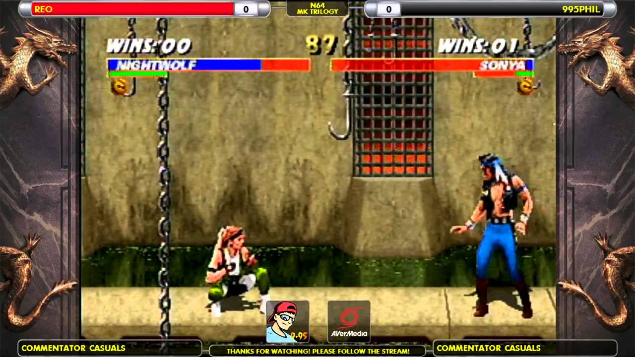 REO vs. 995 Phil N64 MK Trilogy Casuals - Tom Brady on the Mic - 12 / 12