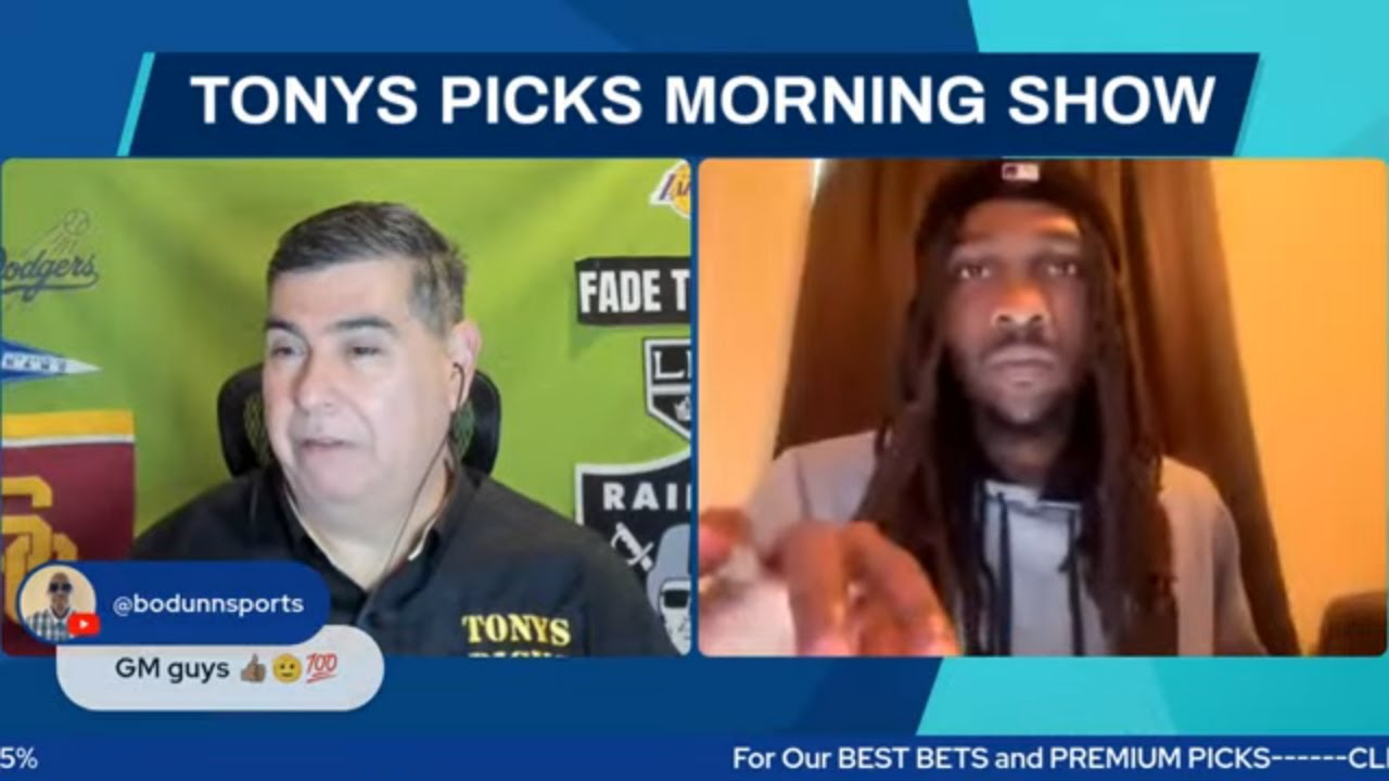 Live NBA NCAAB NHL Picks Tonys Picks Morning Show 1-22-2026