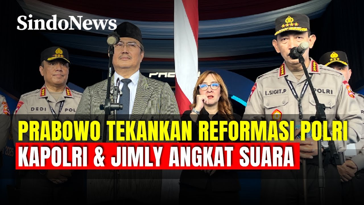 Kapolri & Jimly Ungkap Arahan Presiden Prabowo Usai Apel Kasatwil Polri 2025 | Sindo Trending |24/11