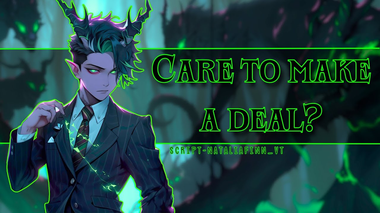 Dark Fae Prince Gives You An Offer [Fantasy] [Teasing] [Enemies To Lovers] [Magic Deal] [Sassy]