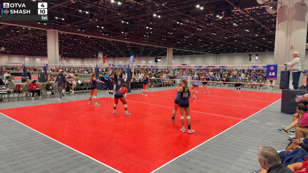 AAU Girls National Volleyball Championships 2025 -      14 OTVA Alex vs Smash